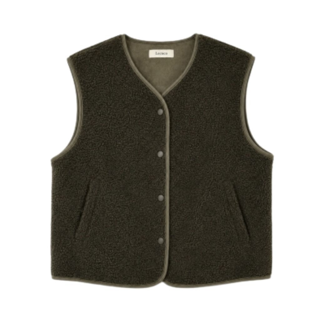 Lecoco vest - Kaja - 35308 - 438 Army