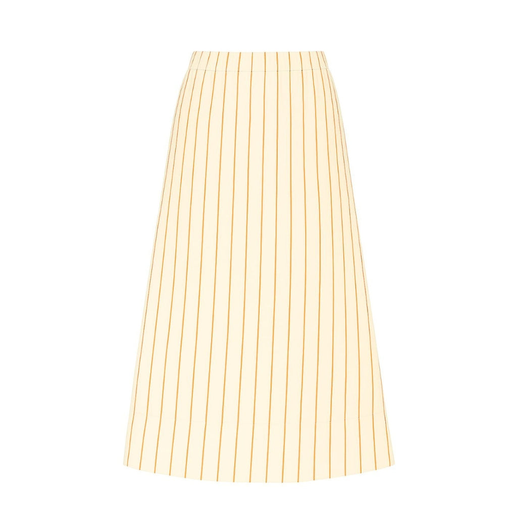 La Rouge nederdel -  Louise Skirt – LR1771 – Sand/Orange Stripe