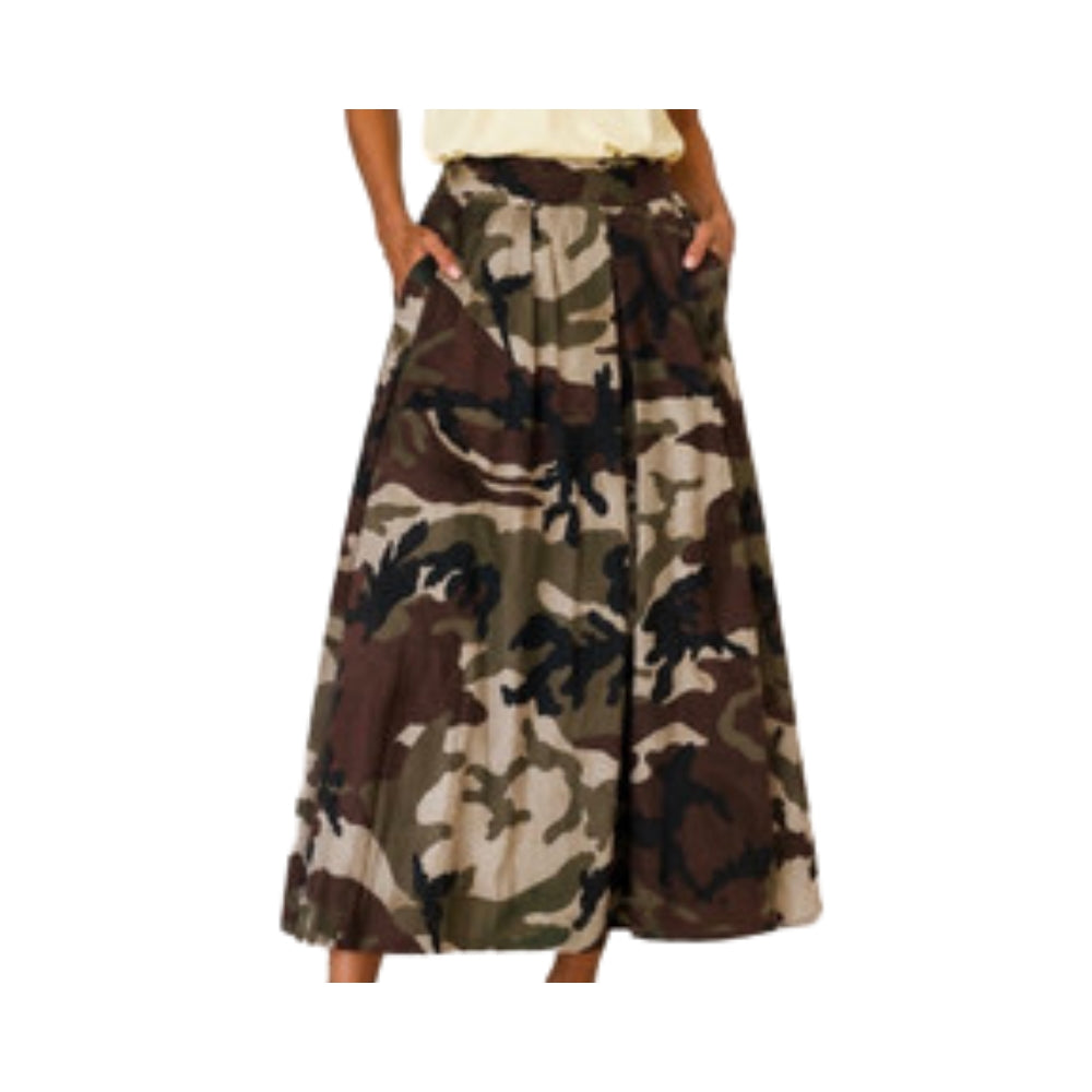 Boho Love nederdel – B1410 (Camoflage)