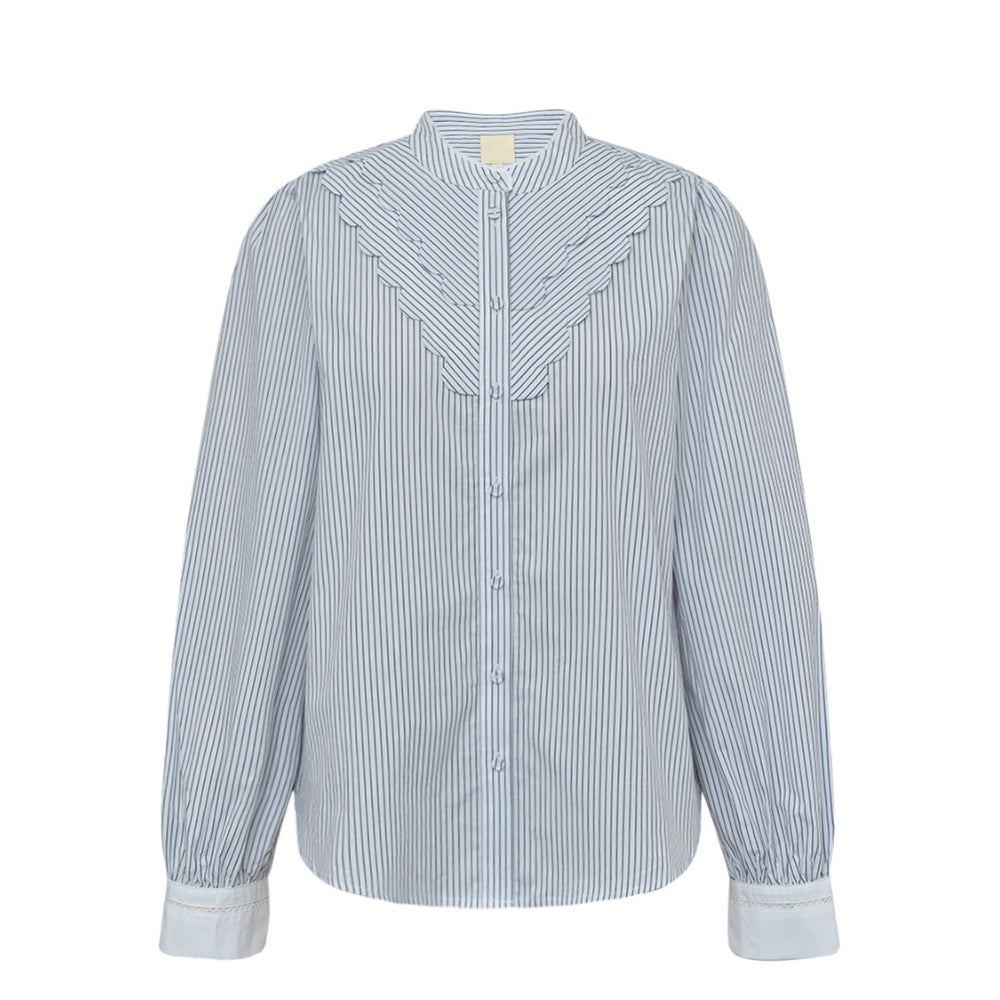 Gossia skjorte - PalomaGO Shirt –  G2626 – Blue Stripes