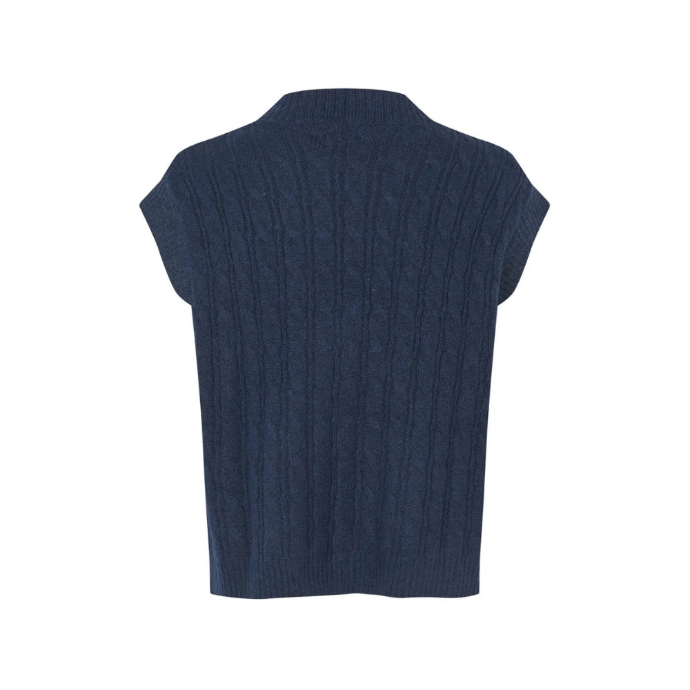Lollys Laundry vest – FinnLL (Mørkeblå)