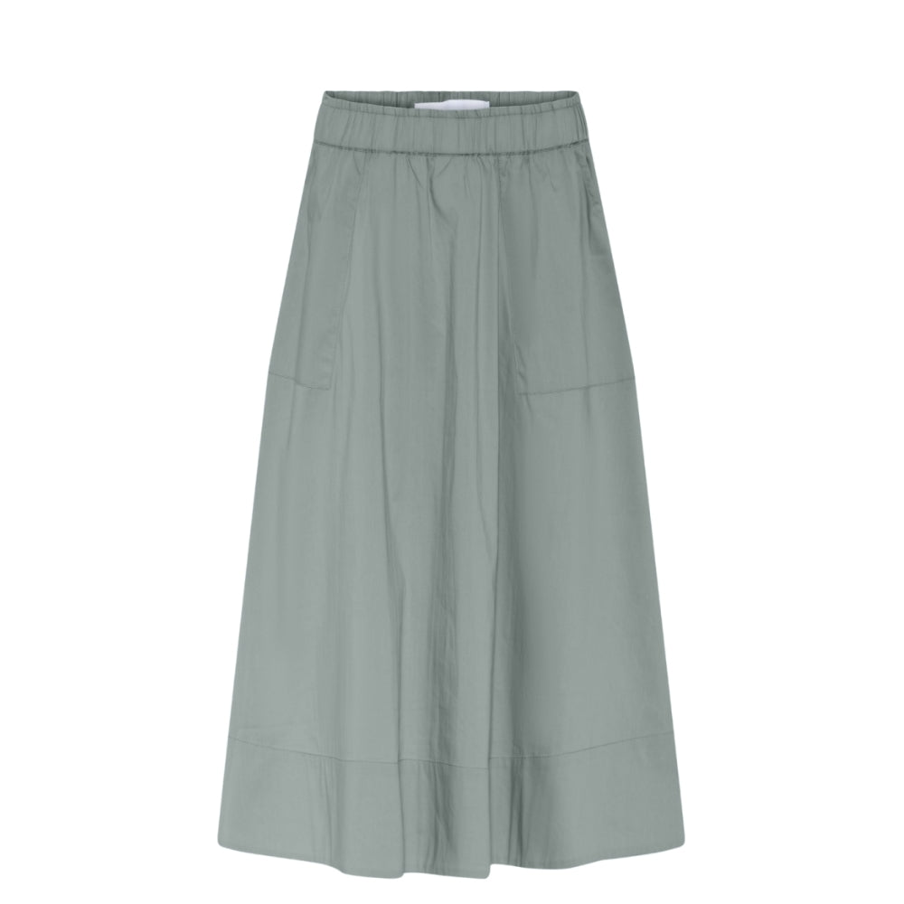 La Rouge nederdel - NOOS Vilma Skirt – LR1095 – Faded Green 