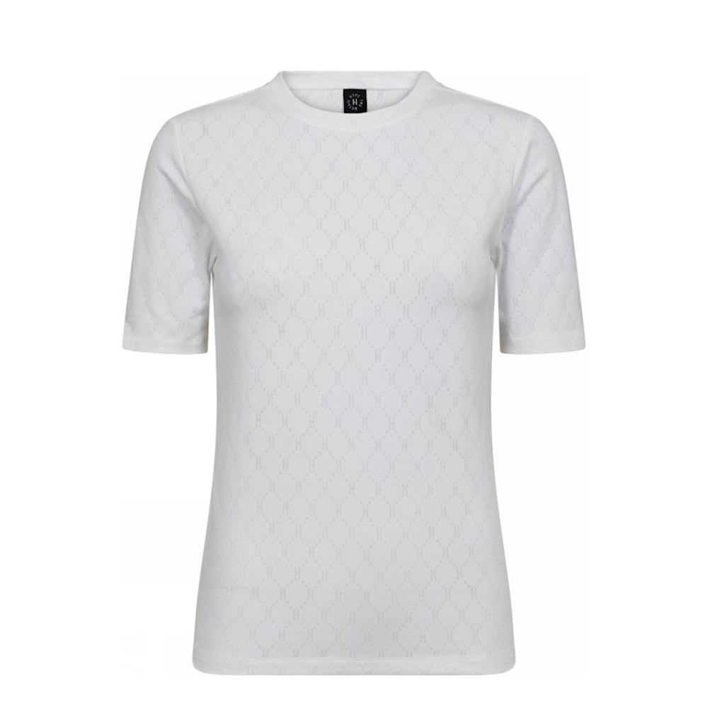 Hype the Detail t-shirt - Logoprint T-shirt - 3-600-200 - 1 White