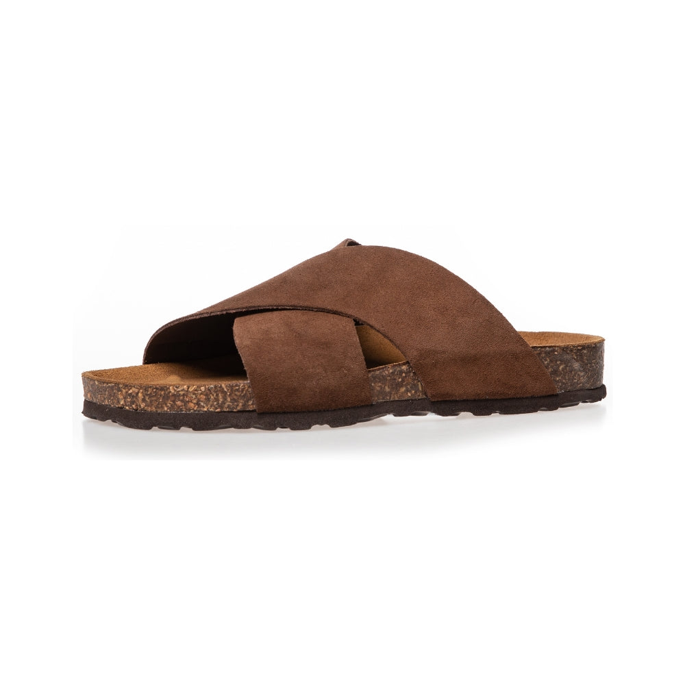Copenhagen Shoes sandal – Nature steps (Mørkebrun)