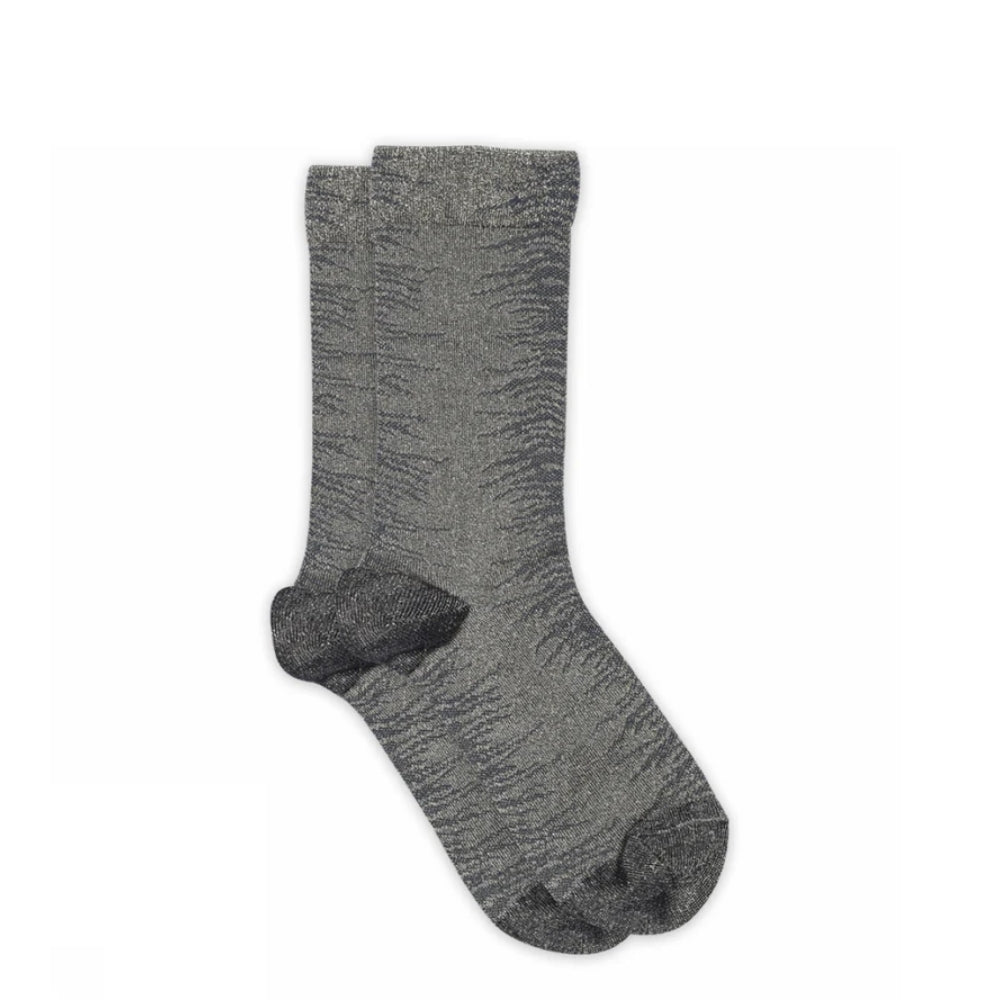MP Denmark glimmer strømper - Ulla Glitter Socks – 79740 – Stone Blue 