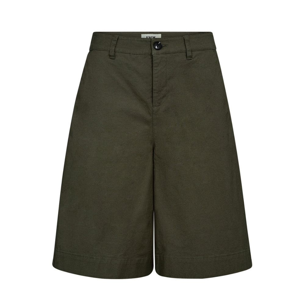 Ivy Copenhagen shorts - IVY-Katee Wide Shorts – I235789 – Olive