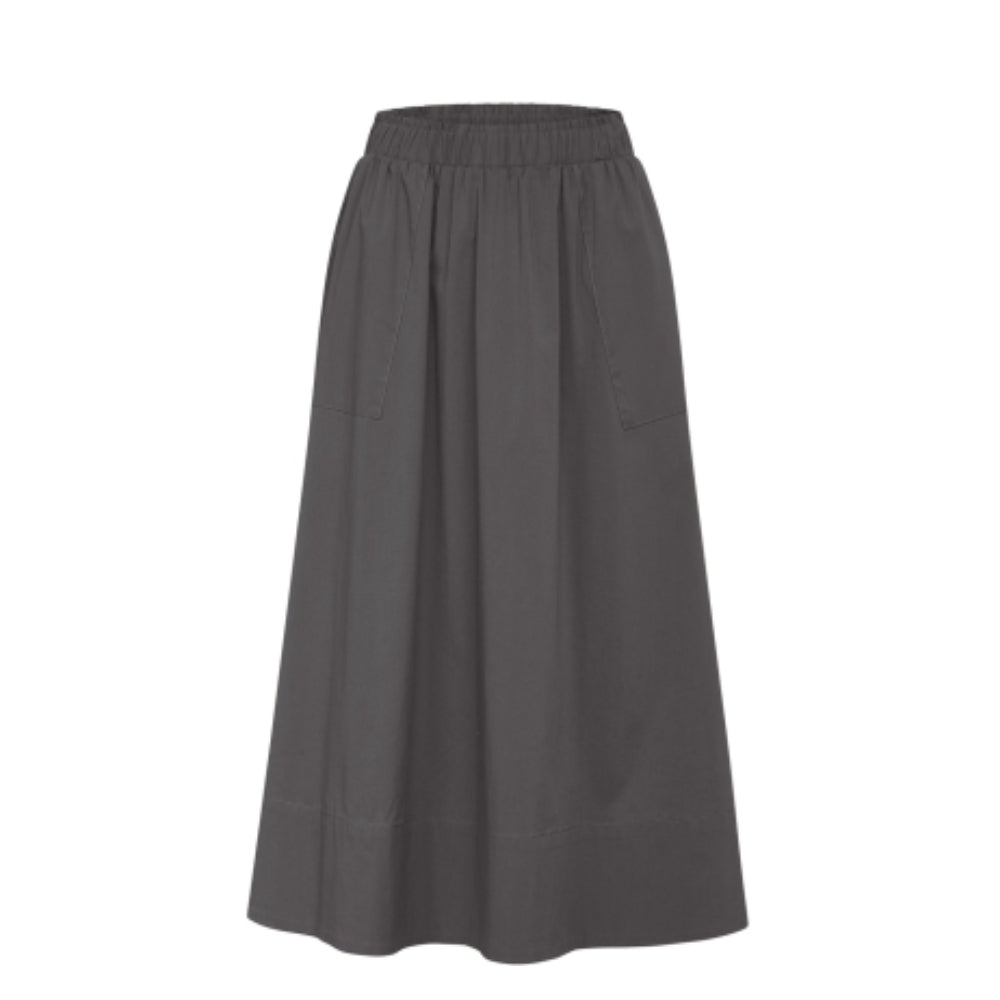 La Rouge nederdel - NOOS Vilma Skirt – LR1095 – Dark Brown