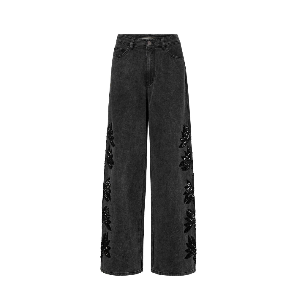 Gossia jeans – CosimaGo (Sort/Grå)
