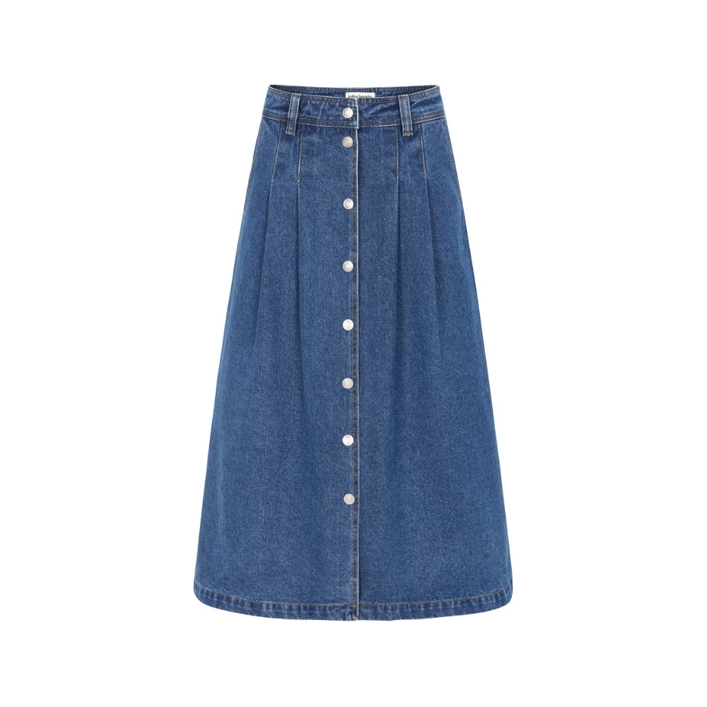Lollys Laundry nederdel – Lennon (Denim)