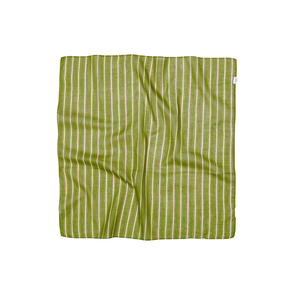 Beck Sondergaard tørklæde - Linoa Cotta Scarf – 2604300004 – 1343 Grasshopper Green