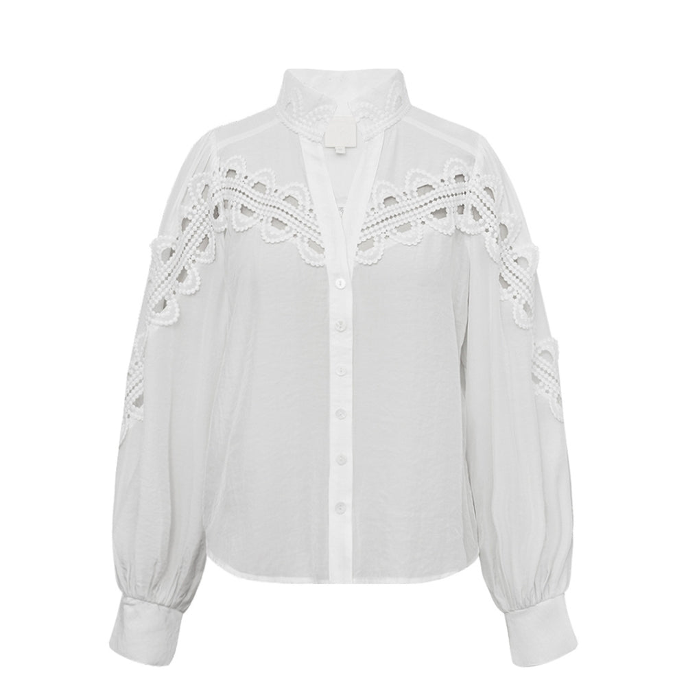 Gossia skjorte -CessiaGO Blouse – G2847 - Off-white 