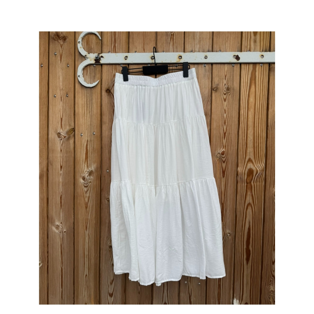Qnuz nederdel - Volumineuse skirt – 9303 – 10 White