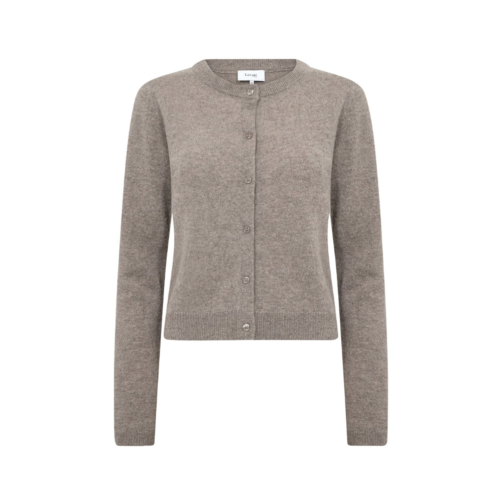 Leveté Room cardigan – LR-Eloise 15 (Lysebrun)