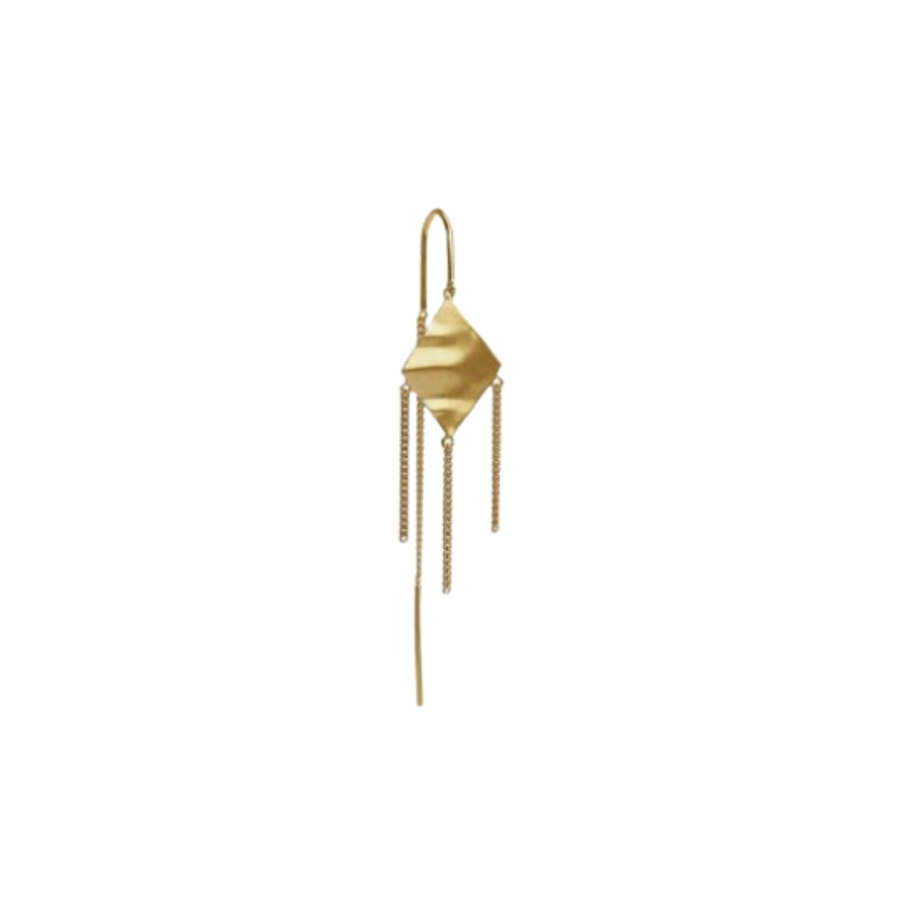 Stine A ørering - Windy Viola with Chains Earring – Single  – 1417-02-S