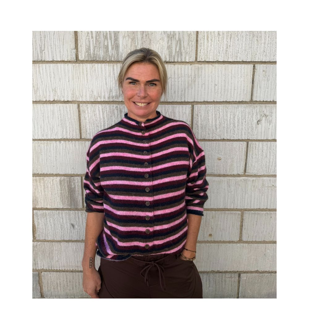 Lecoco cardigan - Rachel 35273  – Brown (732)