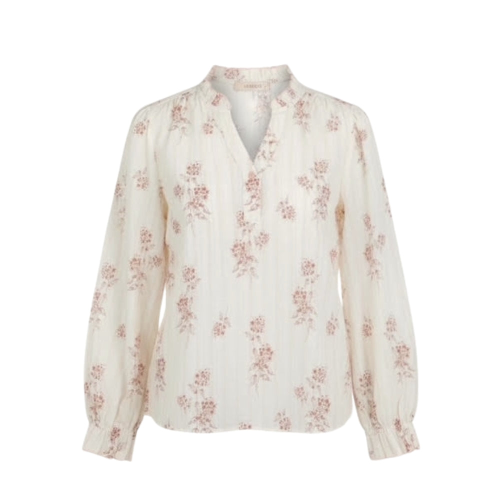 Lecoco skjorte – Violet (Creme)