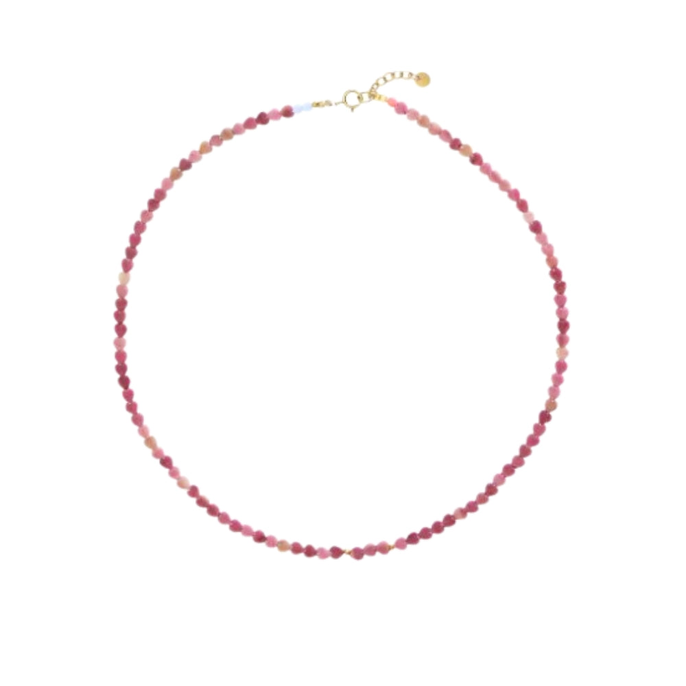 Stine A halskæde - Pink Love Hearts Necklace – 2073-02-OS
