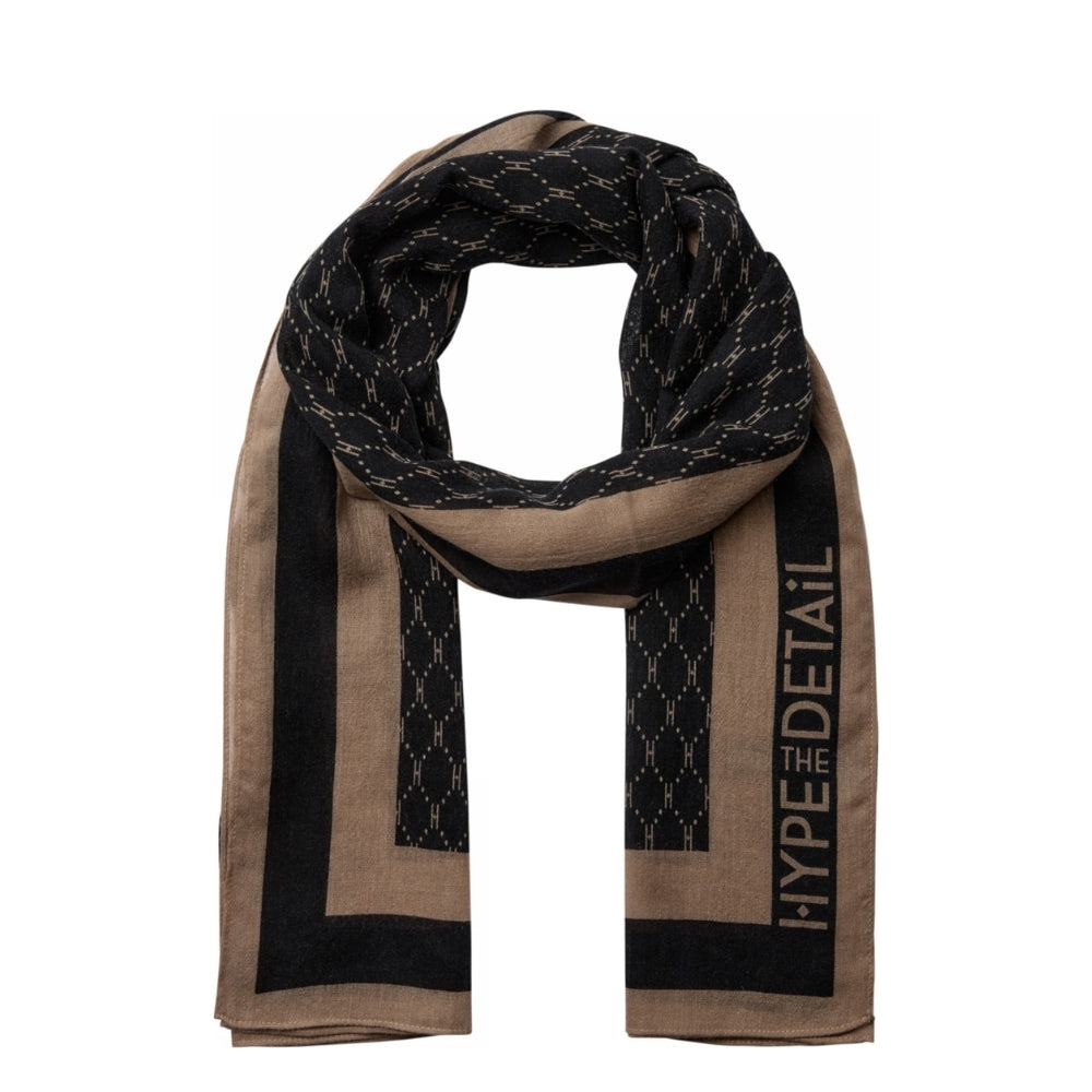 Hype the Detail tørklæde - Scarf w/logo – 3-950-83 - 2 (Black)