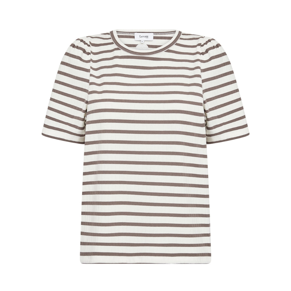 Levete Room t-shirt -  LR-Neddie 1 – 101275 - 8845C Falcon Combi