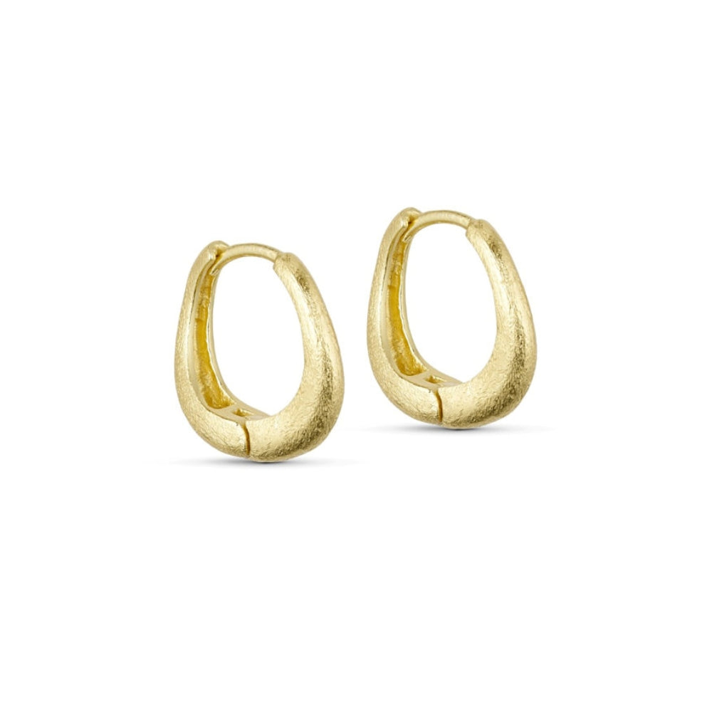 Pure by Nat øreringe hoops - Paloma earrings – 45944 (Guld)