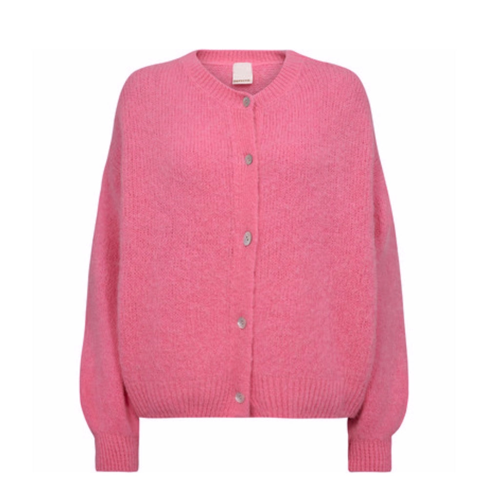 Depeche cardigan - SarahDe Alpaca Cardigan – 100376 – Pink