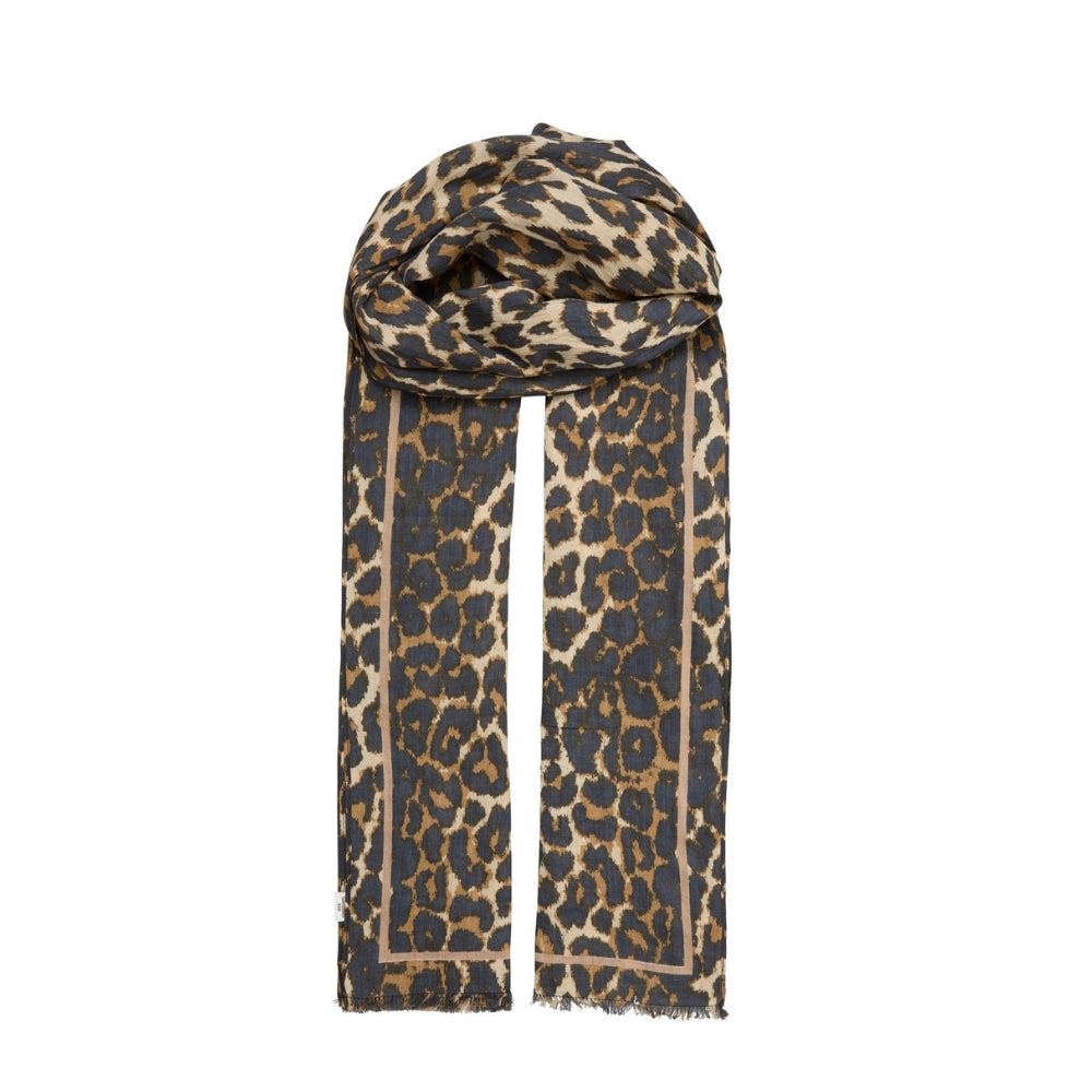 Beck Sondergaard tørklæde - Leopa Long Cotta Scarf – 2601300023 – 0018 Multi Col.