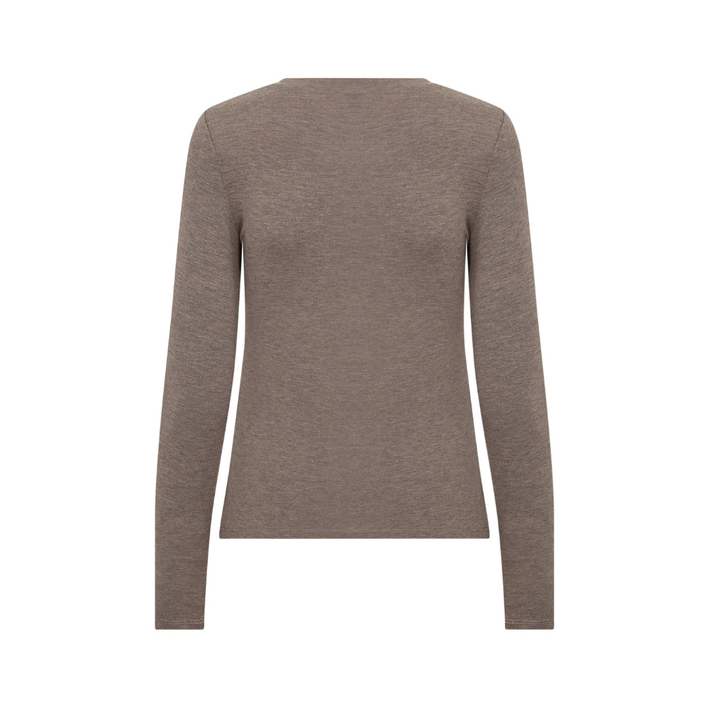 Leveté Room bluse – LR-Josephine 1 (Mørk sand)