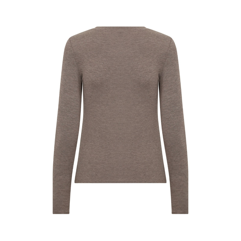 Leveté Room bluse – LR-Josephine 1 (Mørk sand)