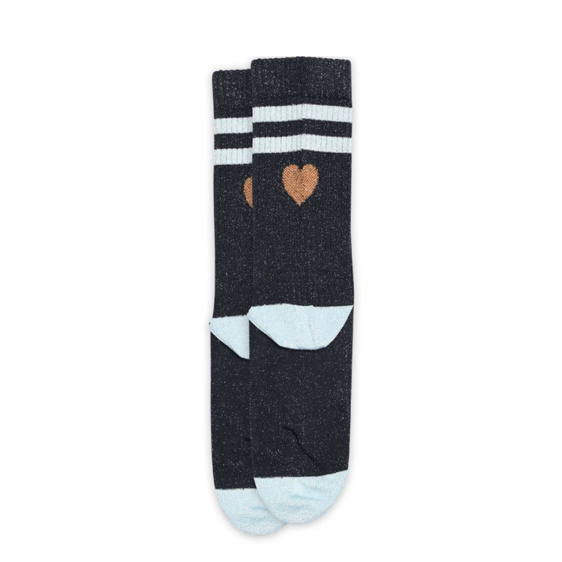 MP DEnmark glimmer sokker - Elga Glitter Socks - 79755 - 807 Navy