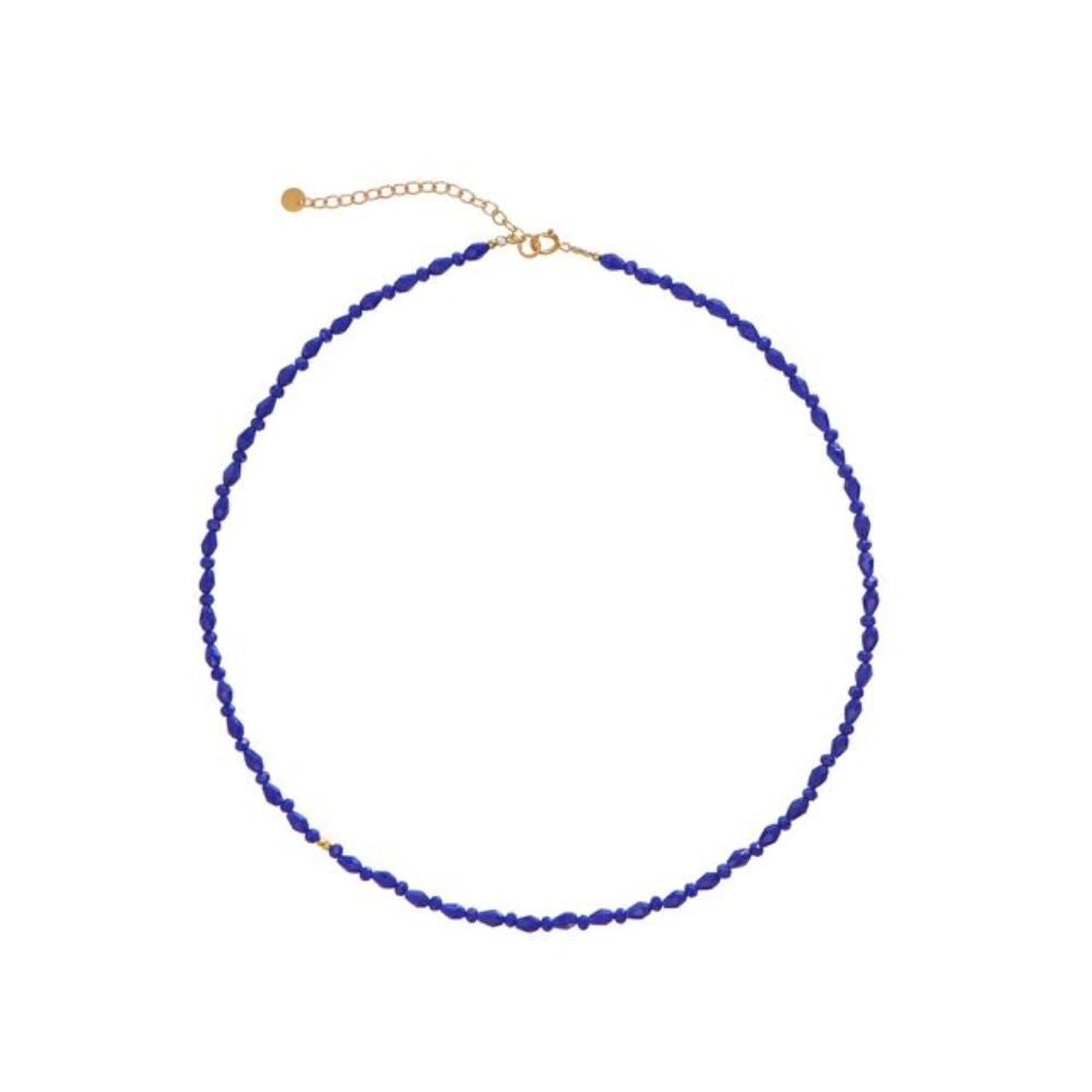 Stine A halskæde - Miss Paris Necklace - Montmartre – 2075-02-OS – Blå