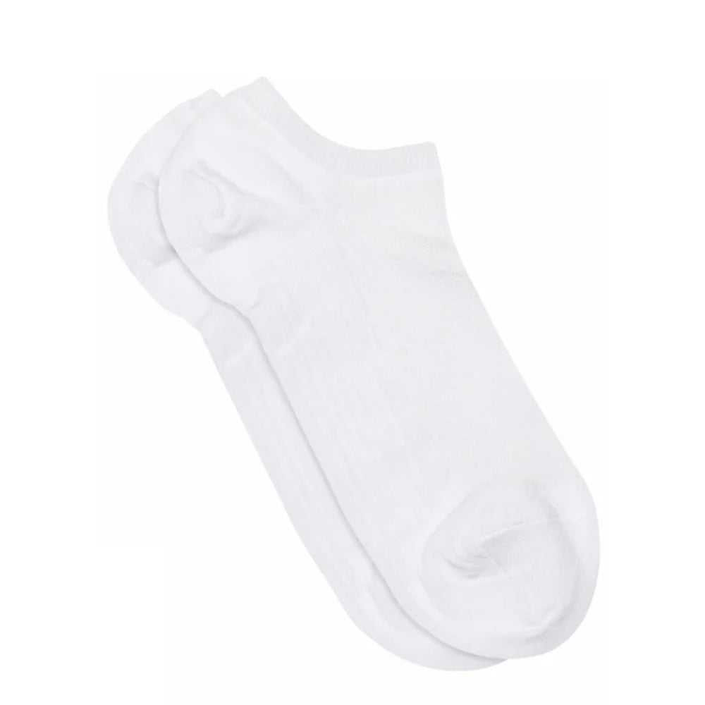MP Denmark strømper - Britta sneaker socks - 77761 (White)