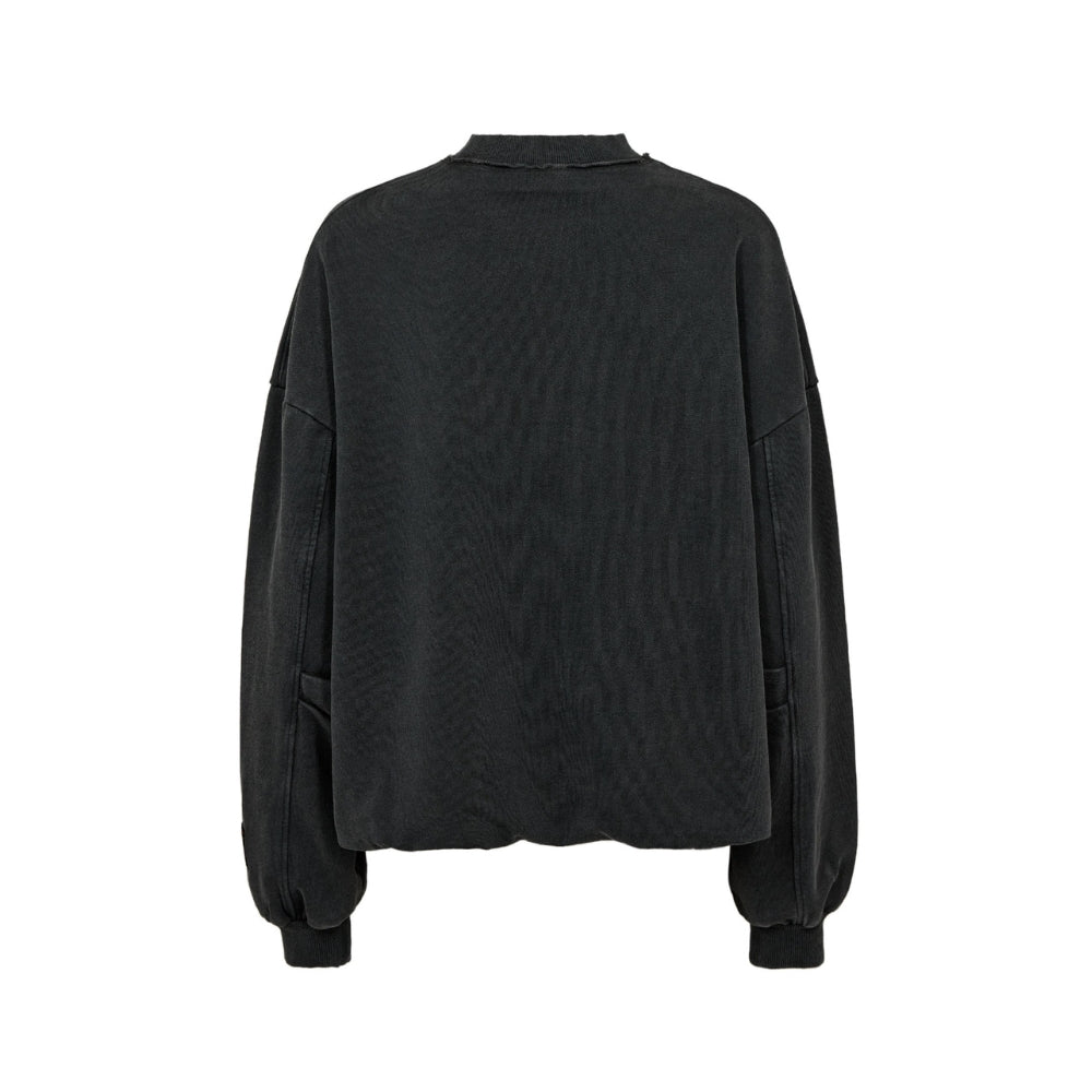 Gossia sweatshirt –LyzetteGO (Sortgrå)