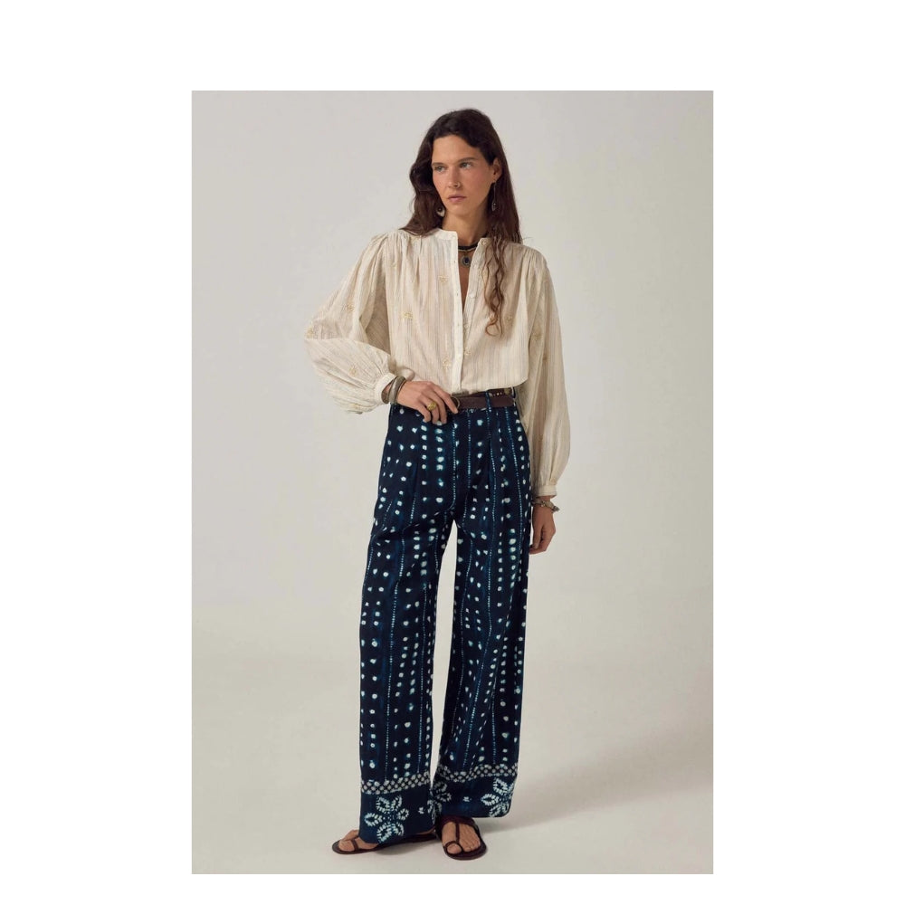 Maison Hotel skjorte - Caroline Blouse – Starry White – Off White