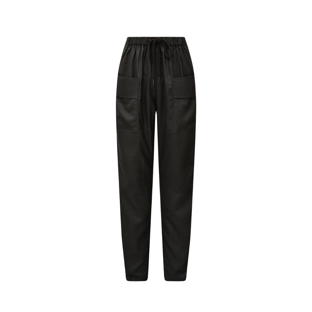Gossia bukser - ThillaGO Herringbone (Sort/Grå)