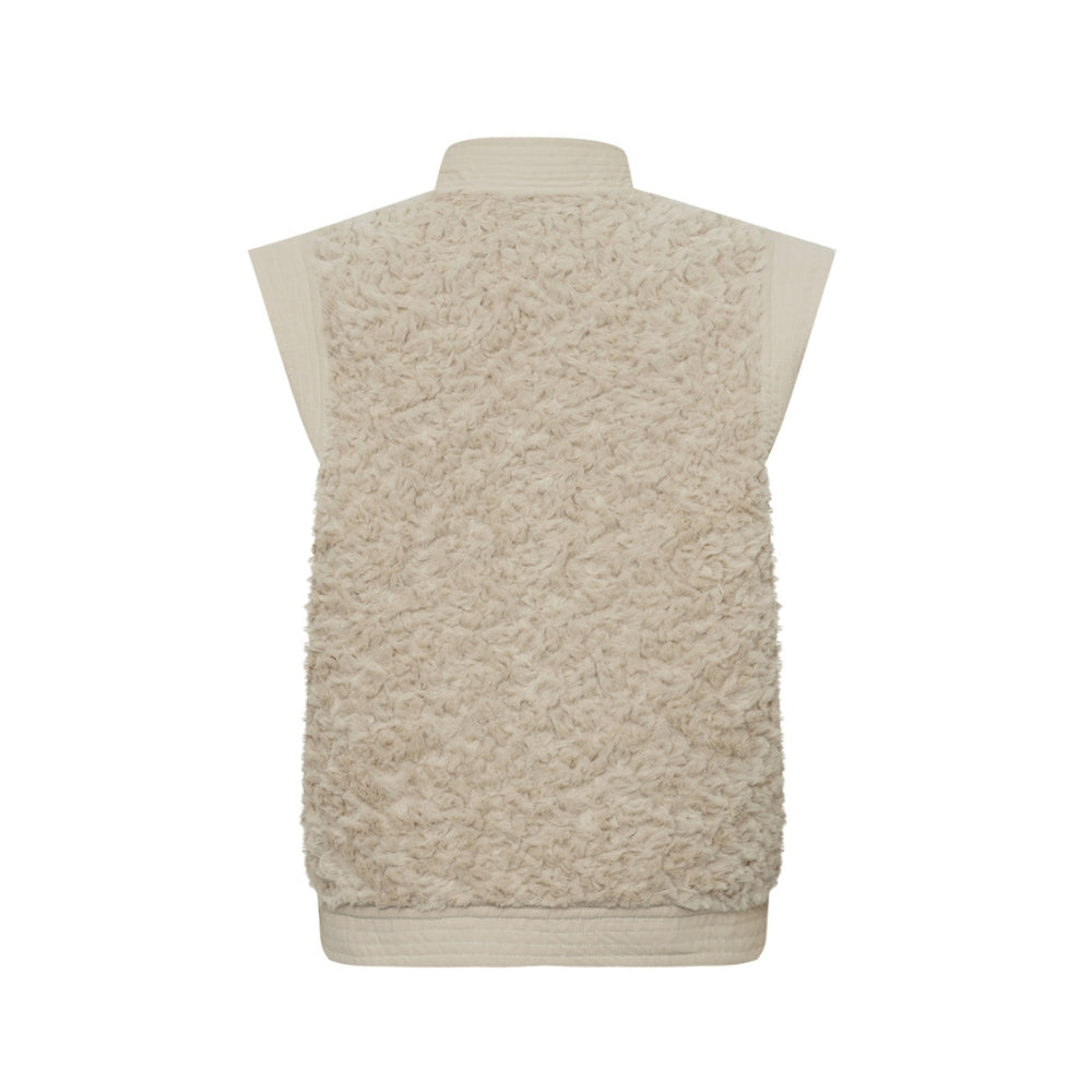 Gossia vest – EdleGo (Råhvid)