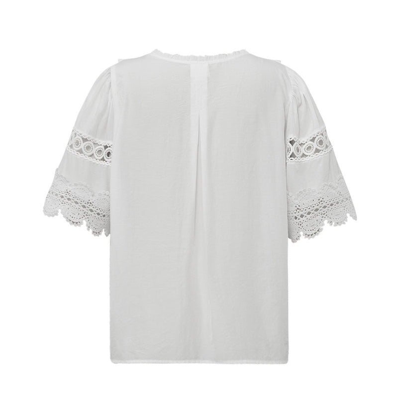 Gossia bluse – ZelinaGO (Hvid)