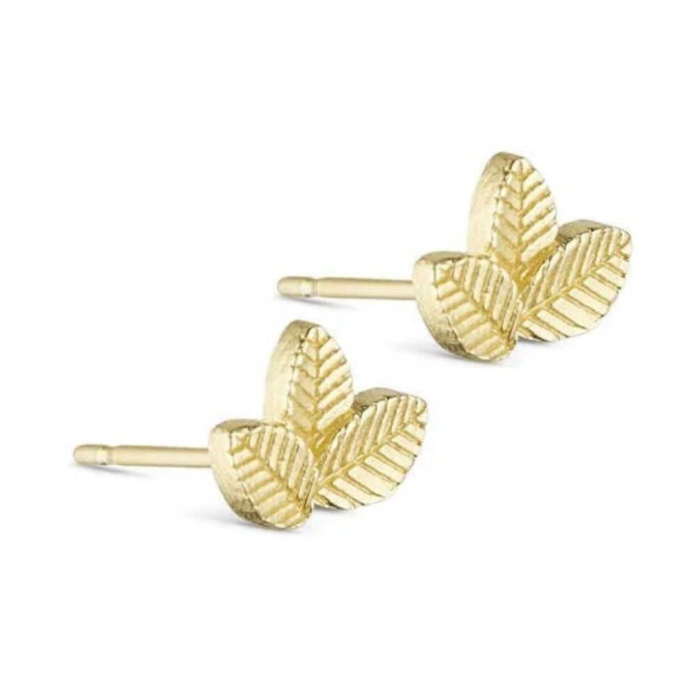 Pure by Nat øreringe – Dahlia 45850 (Guld)