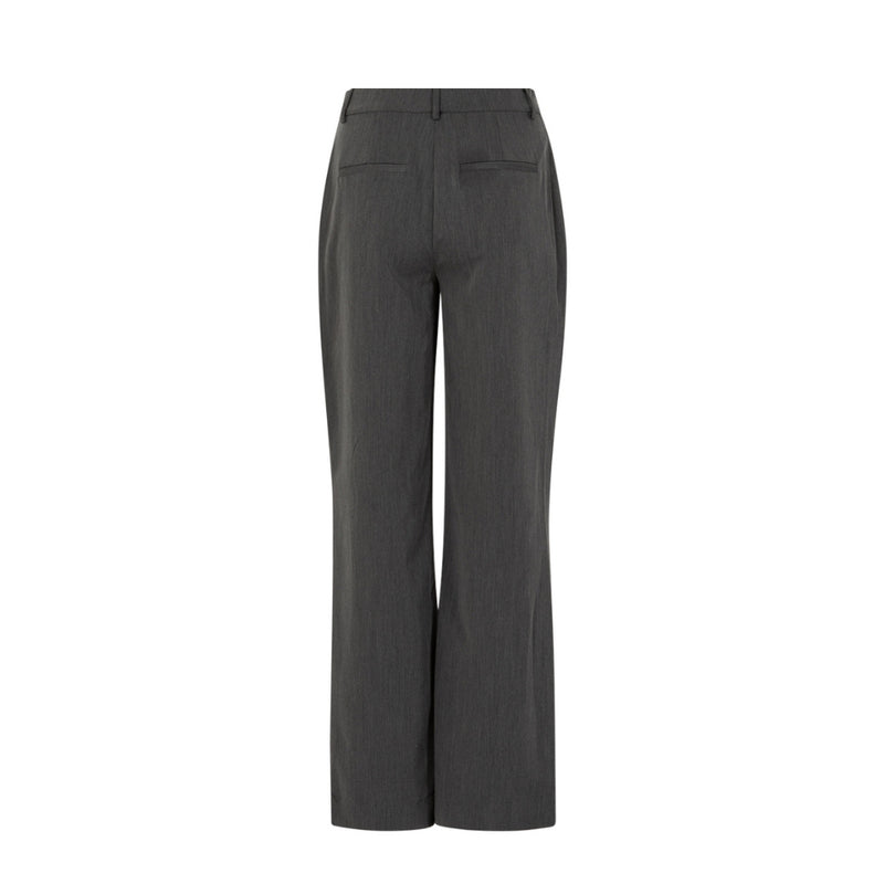 Coster Copenhagen bukser - Bukser med bånd Petra Fit - 261-3102 - Grey Melange
