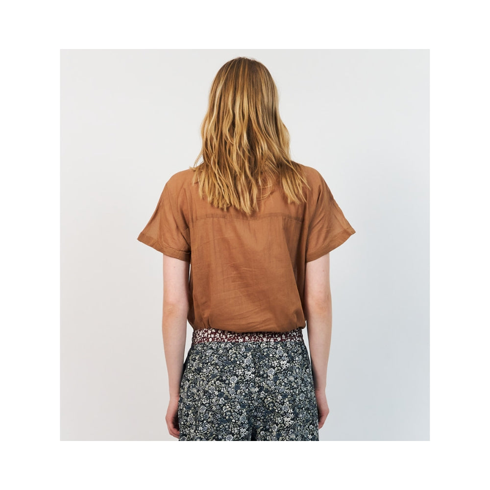 Lollys Laundry skjorte – MyaLL (Lysebrun)