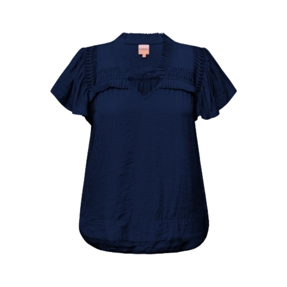 Gossia Bluse NajahGO (Blå)