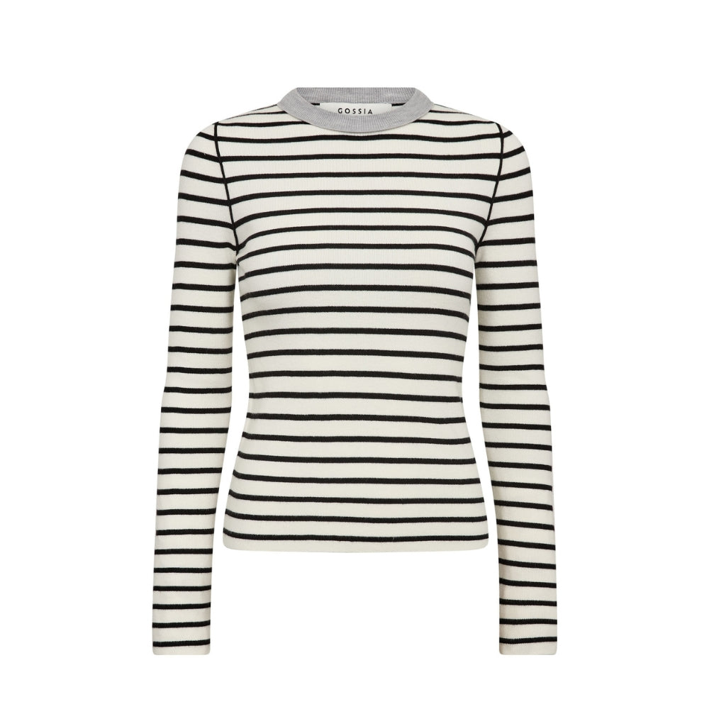 Gossia bluse – FabiolaGo (Råhvid)