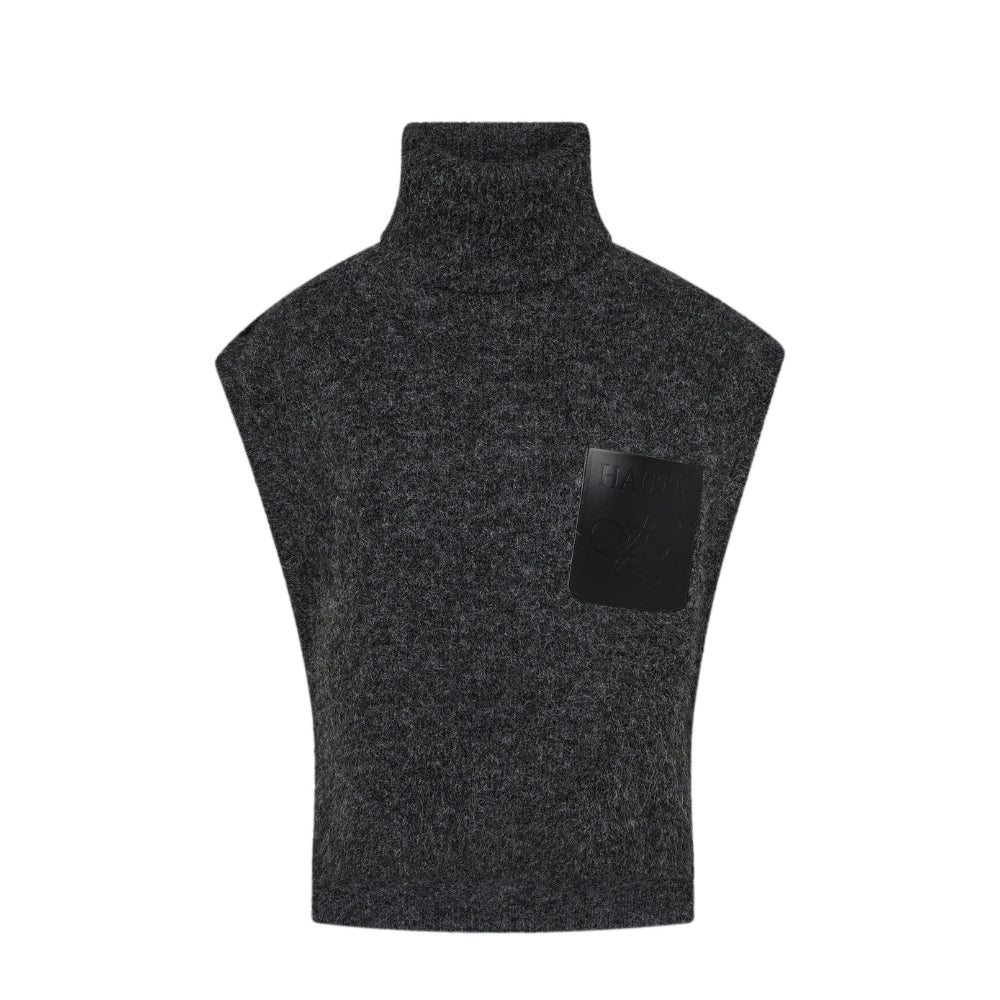 Hauté L’ Amitié strikvest – HL10978 (Mørkegrå)