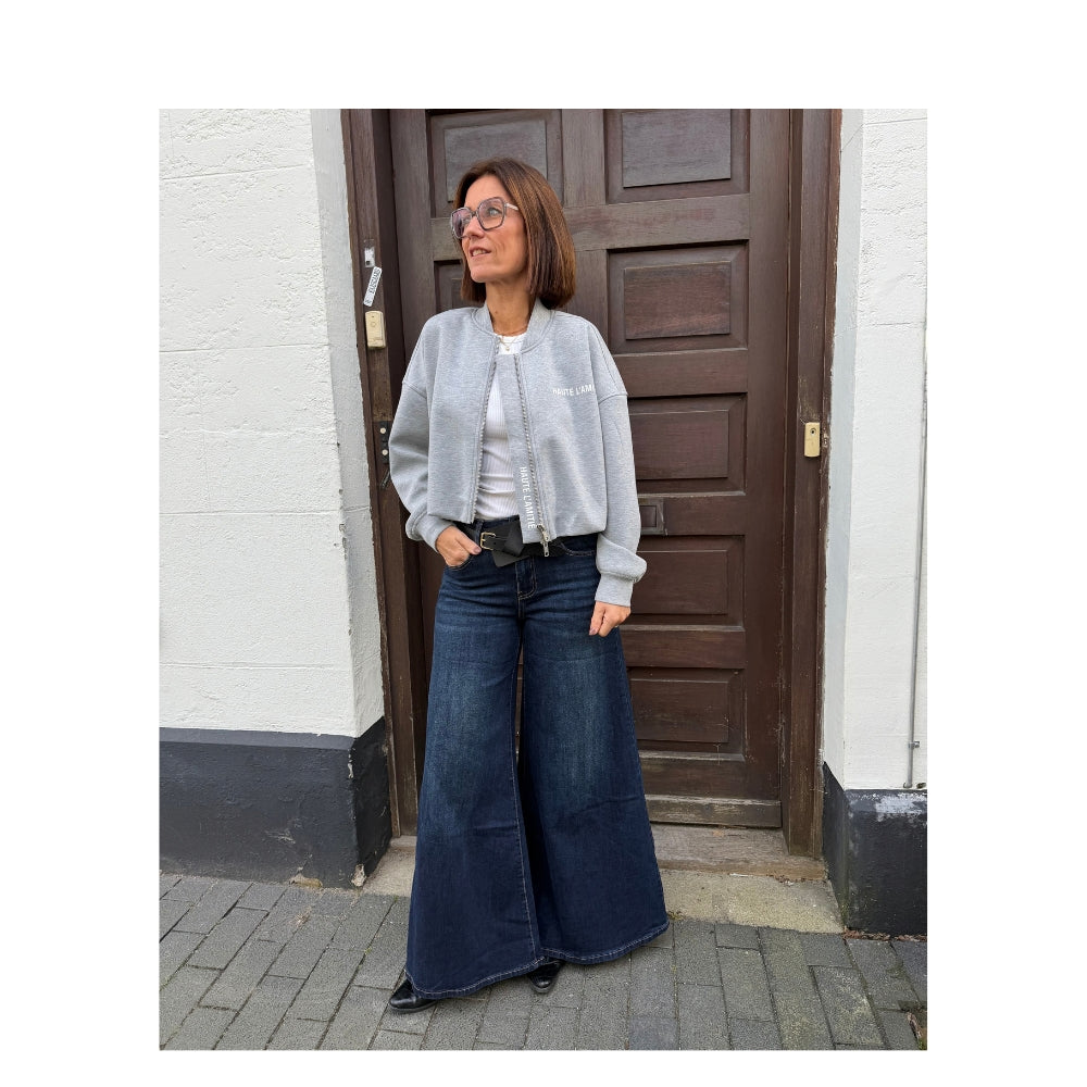 Qnuz jeans – Wide leg 9448 (Denim)