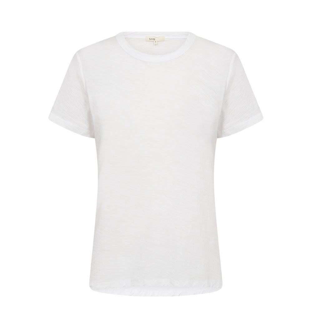 Levete Room t-shirt basic LR-Any 1 – 900007 - L100 White