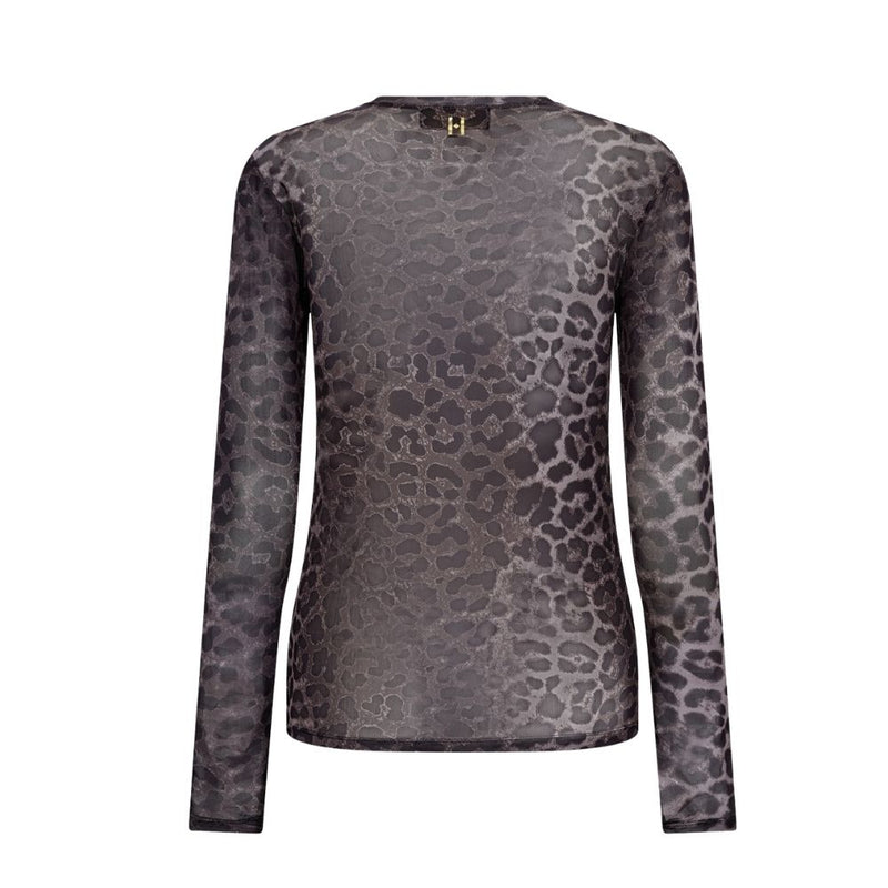 Hype the Detail bluse - Blouse w/print - 3-320-1400 - 9512 Grey