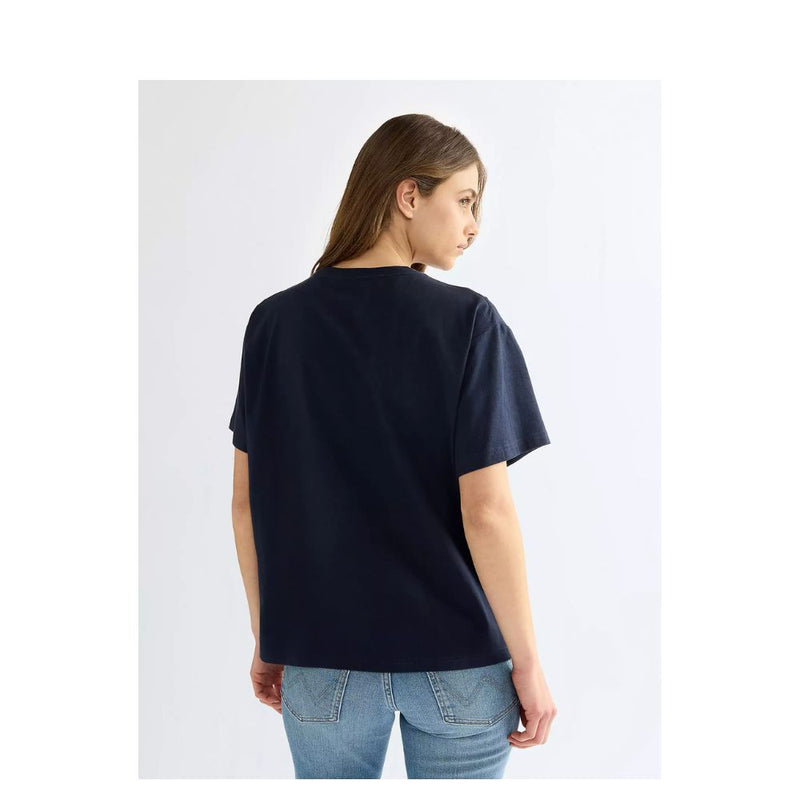Wrangler t-shirt - Relaxed Girlfriend Tee – 112386827 – Dark Sapphire 
