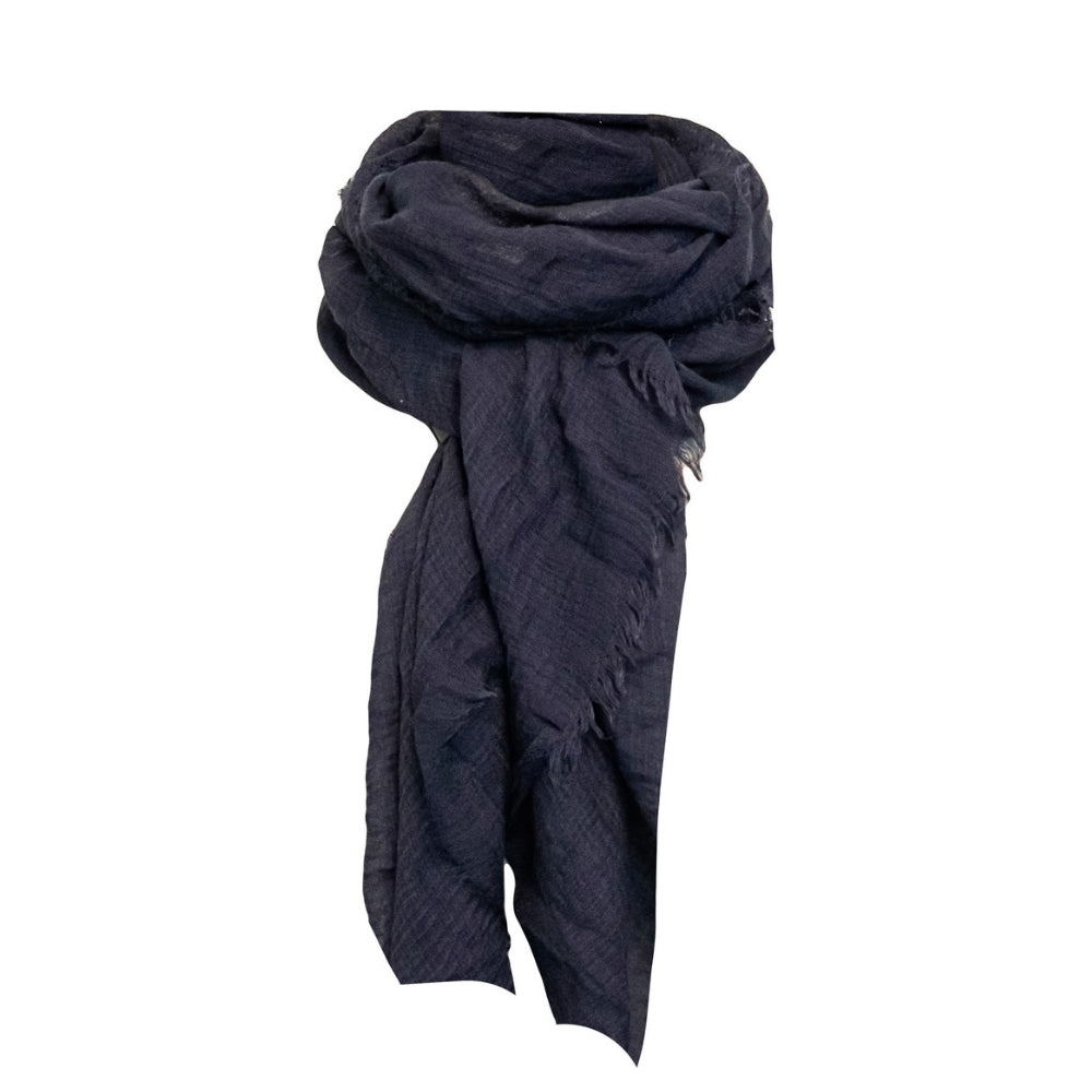 Costamani tørklæde - Solid Scarf - 2500702 - Navy
