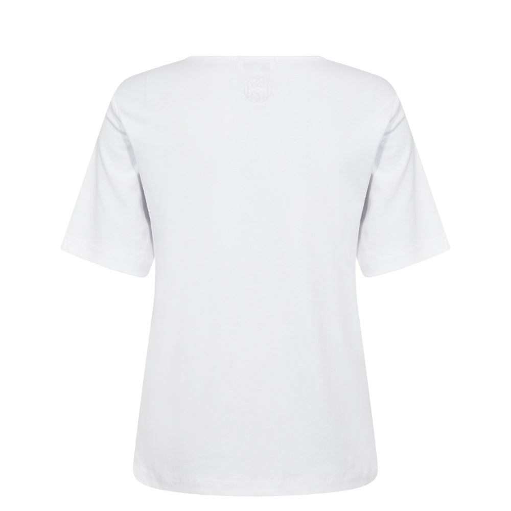 Levete Room t-shirt - LR-Paloma 1 – 101346 – 1000 White