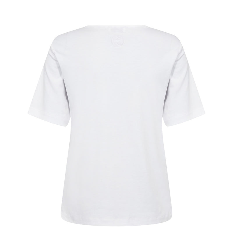 Levete Room t-shirt - LR-Paloma 1 – 101346 – 1000 White