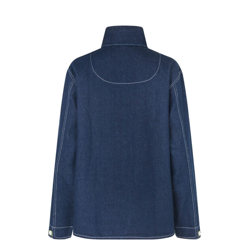 Lollys Laundry denim jakke - EddaLL Jacket SL – 26461-6013 – Dark Blue